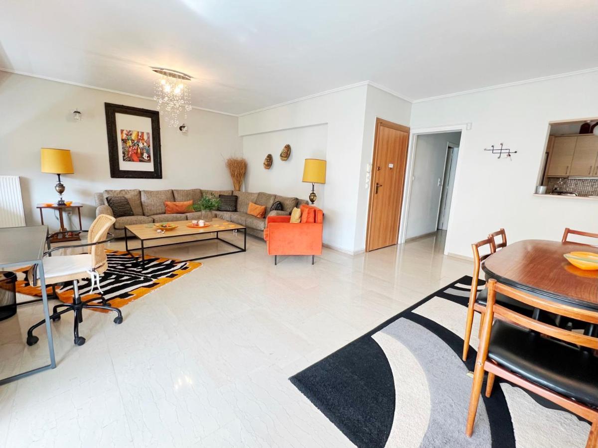Peaceful Apartment By Flisvos Marina By Athenian Homes Экстерьер фото