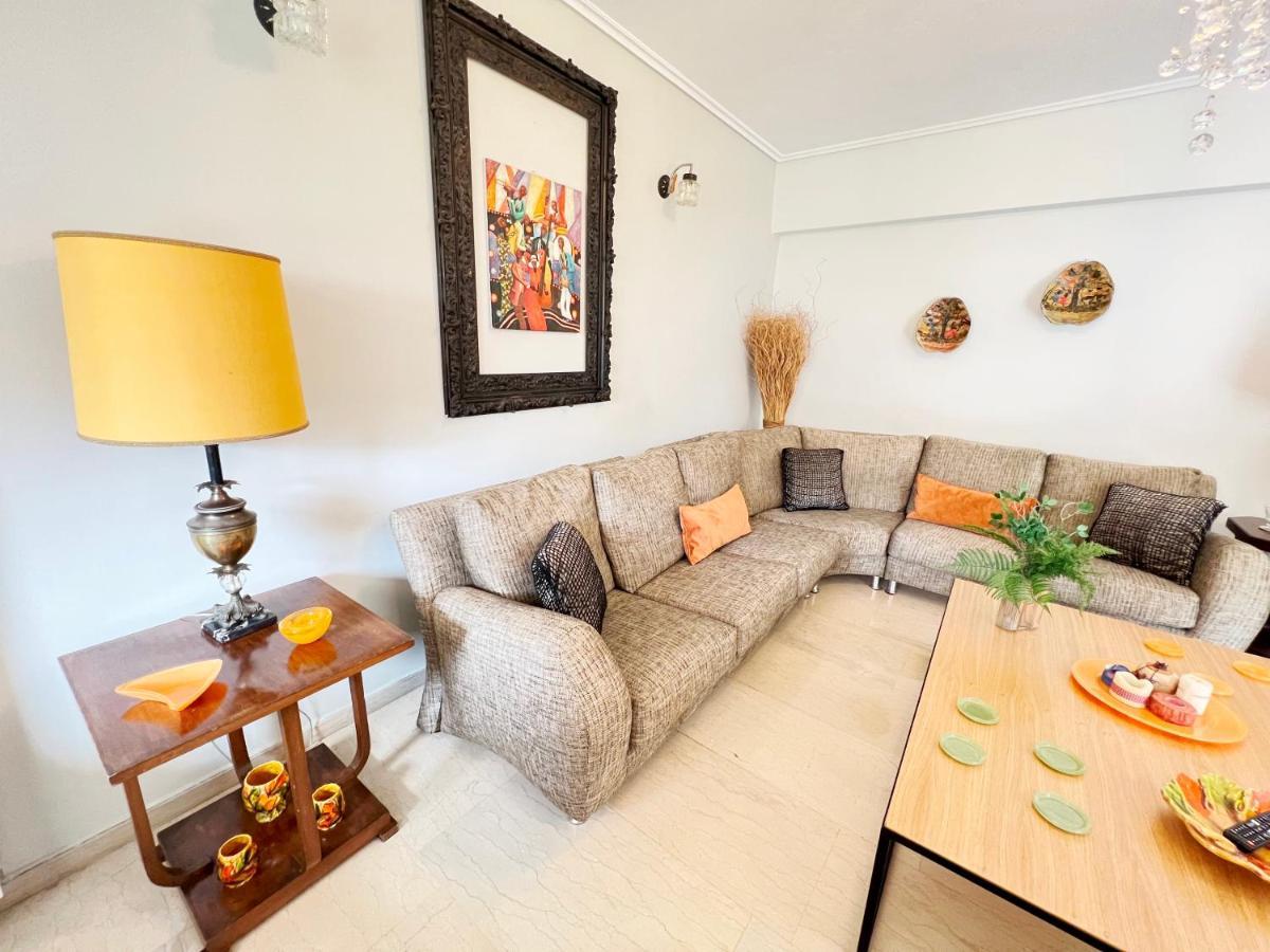 Peaceful Apartment By Flisvos Marina By Athenian Homes Экстерьер фото